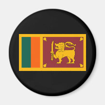 Flag of Sri Lanka Fridge Magnets