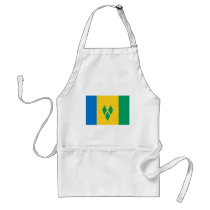 Flag of St Vincent and The Grenadines Apron