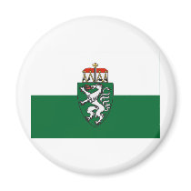 Flag of Styria, Austria magnets