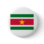 Flag of Suriname Pinback Buttons