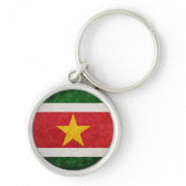 Flag of Suriname Keychain