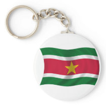 Flag of Suriname Keychain