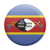 Flag of Swaziland Fridge Magnet