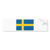 Flag of Sweden Bumper Stickers