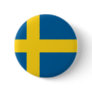 Flag of Sweden Pinback Button