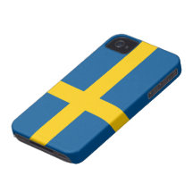 Flag of Sweden iPhone 4/4S Case iPhone 4 Case-Mate Case