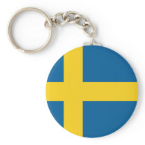 Flag of Sweden Key Chains