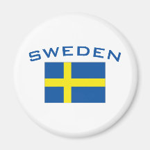 Flag of Sweden Magnets