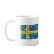 FLAG OF SWEDEN COFFEE MUGS