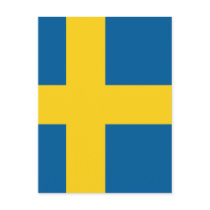Flag of Sweden Post Cards