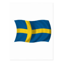 Flag of Sweden postcards