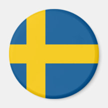 Flag of Sweden Refrigerator Magnets