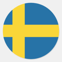 Flag of Sweden Stickers