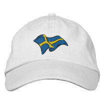 Flag of Sweden Sverige flag for Swedes embroidered hats