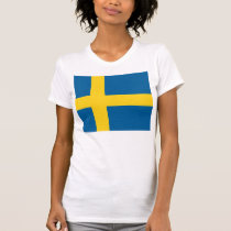 Flag_of_Sweden t-shirts