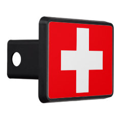 Flag of Switzerland Hitch Covers