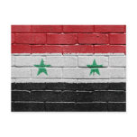 Flag of Syria postcards