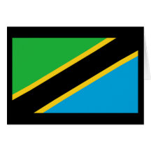 Flag of Tanzania Card