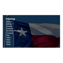 Flag of Texas Business Cards
