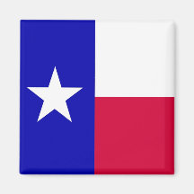 Flag of Texas Refrigerator Magnets