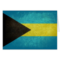 Flag of The Bahamas Card