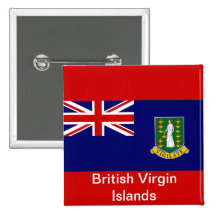 Flag of the British Virgin Islands Pins