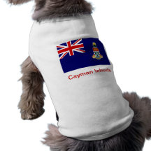 Flag of the Cayman Islands Dog T-shirt