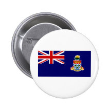 Flag of The Cayman Islands Pinback Buttons