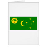 Flag of  the Cocos Islands Greeting Card