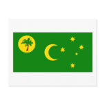 Flag of  the Cocos Islands Postcard
