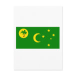 Flag of  the Cocos Islands Post Card