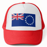 Flag of The Cook Islands Trucker Hats