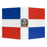 Flag of the Dominican Republic Binder