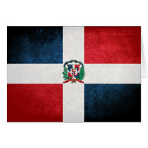 Flag of the Dominican Republic Card