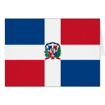 Flag of the Dominican Republic Greeting Cards