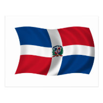 Flag of the Dominican Republic postcards