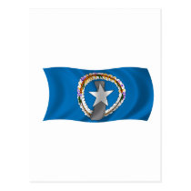 Flag of the Northern Mariana Islands postcards