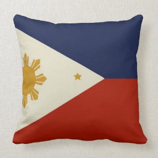 Flag of the Philippines throwpillow