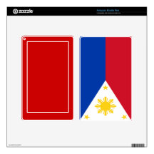 Flag of the Philippines Decals For Kindle Fire