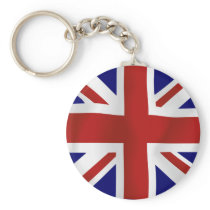 Flag of The United Kingdom #2 Keychains