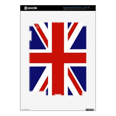 Flag of the United Kingdom iPad 3 Skins