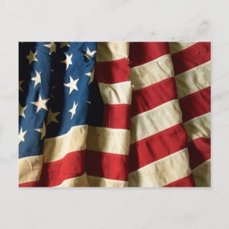 Flag of the United States of America - Postcard