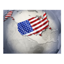 Flag of the USA Post Cards