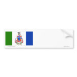 Flag of the Yukon Territory, Canada bumper stickers