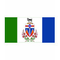 Flag of the Yukon Territory, Canada t-shirts