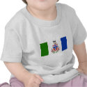 Flag of the Yukon Territory, Canada t-shirts