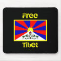 Flag of Tibet FREE TIBET Mousepad by Keldug Flag of Tibet FREE TIBET Mousepad