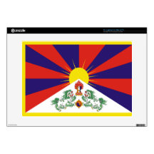Flag of Tibet Laptop Skin