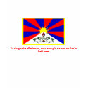 Flag of Tibet Quote Dalai lama t-shirts
