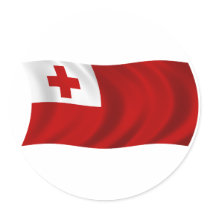 Flag of Tonga Sticker